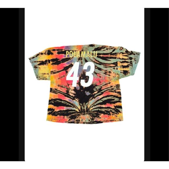 Pittsburgh Steelers Troy Polamalu Tie-Dye Tee - Picture 2 of 3